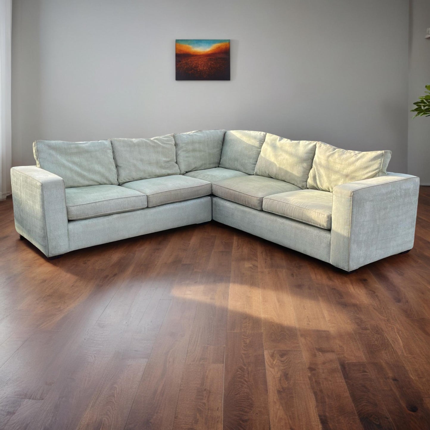 Talbott Green L Shaped Sectional