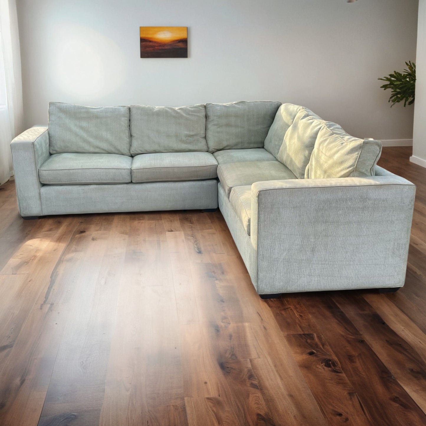 Talbott Green L Shaped Sectional