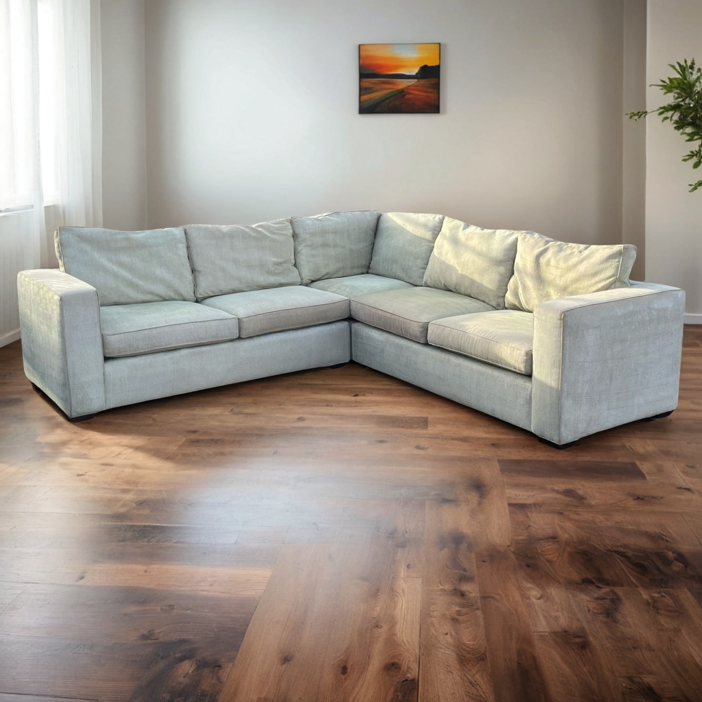 Talbott Green L Shaped Sectional