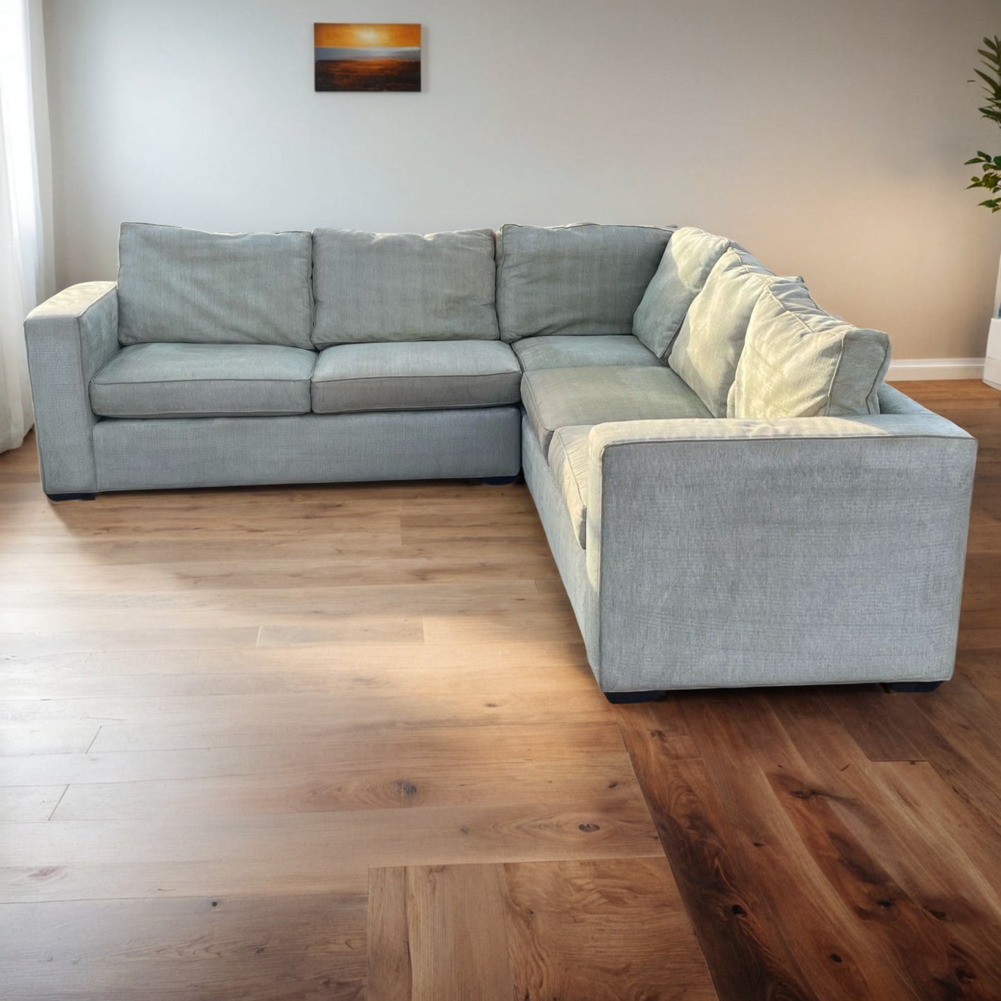 Talbott Green L Shaped Sectional