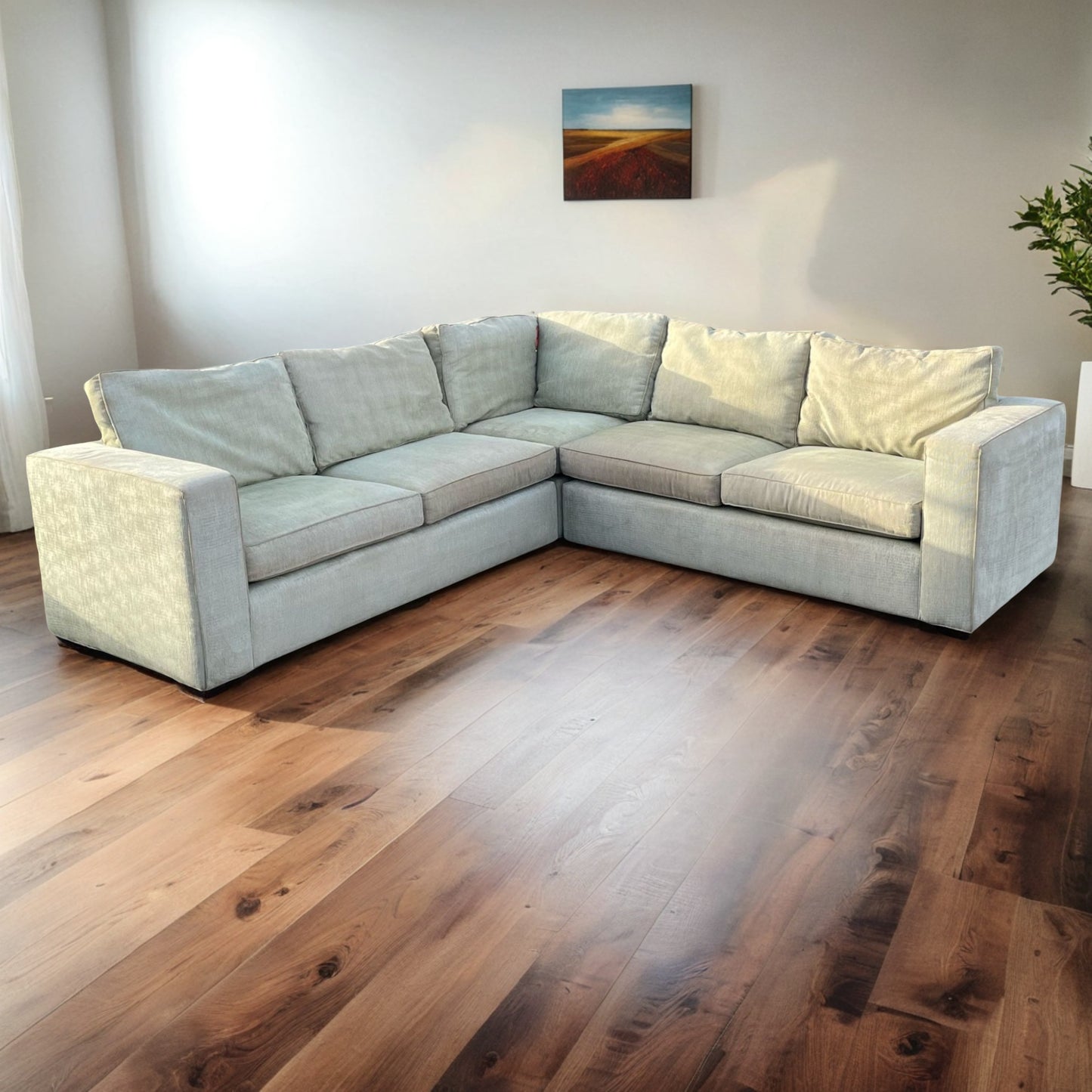 Talbott Green L Shaped Sectional