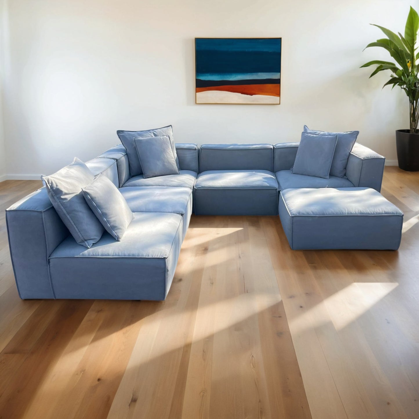 Arhaus Coburn 6-Piece Pit Modular Sectional