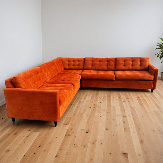 Joybird Eliot Apartment Corner Sleeper Sectional