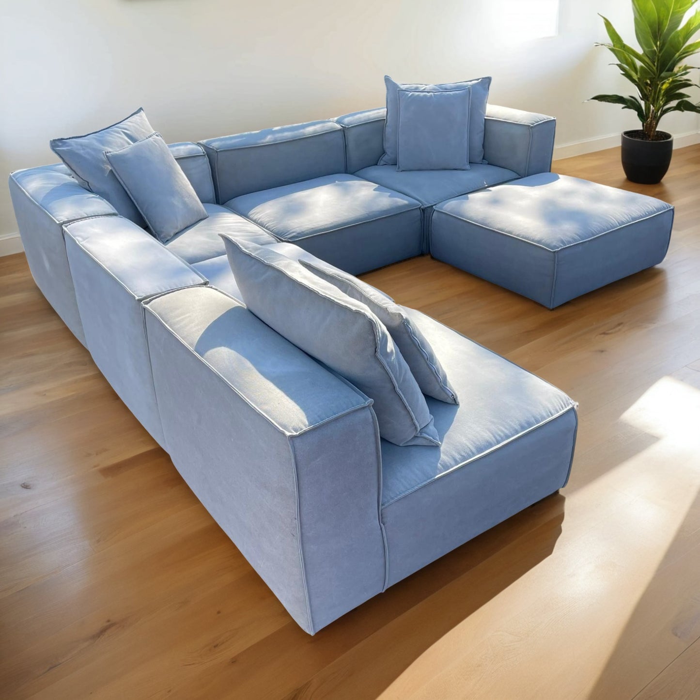 Arhaus Coburn 6-Piece Pit Modular Sectional