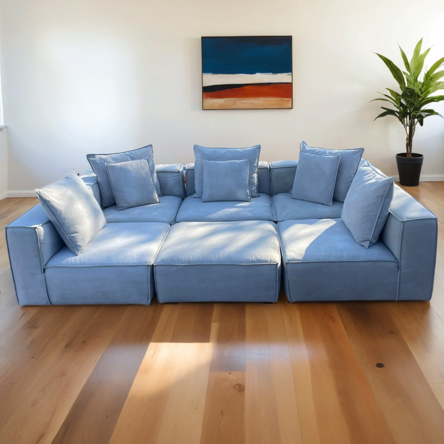 Arhaus Coburn 6-Piece Pit Modular Sectional