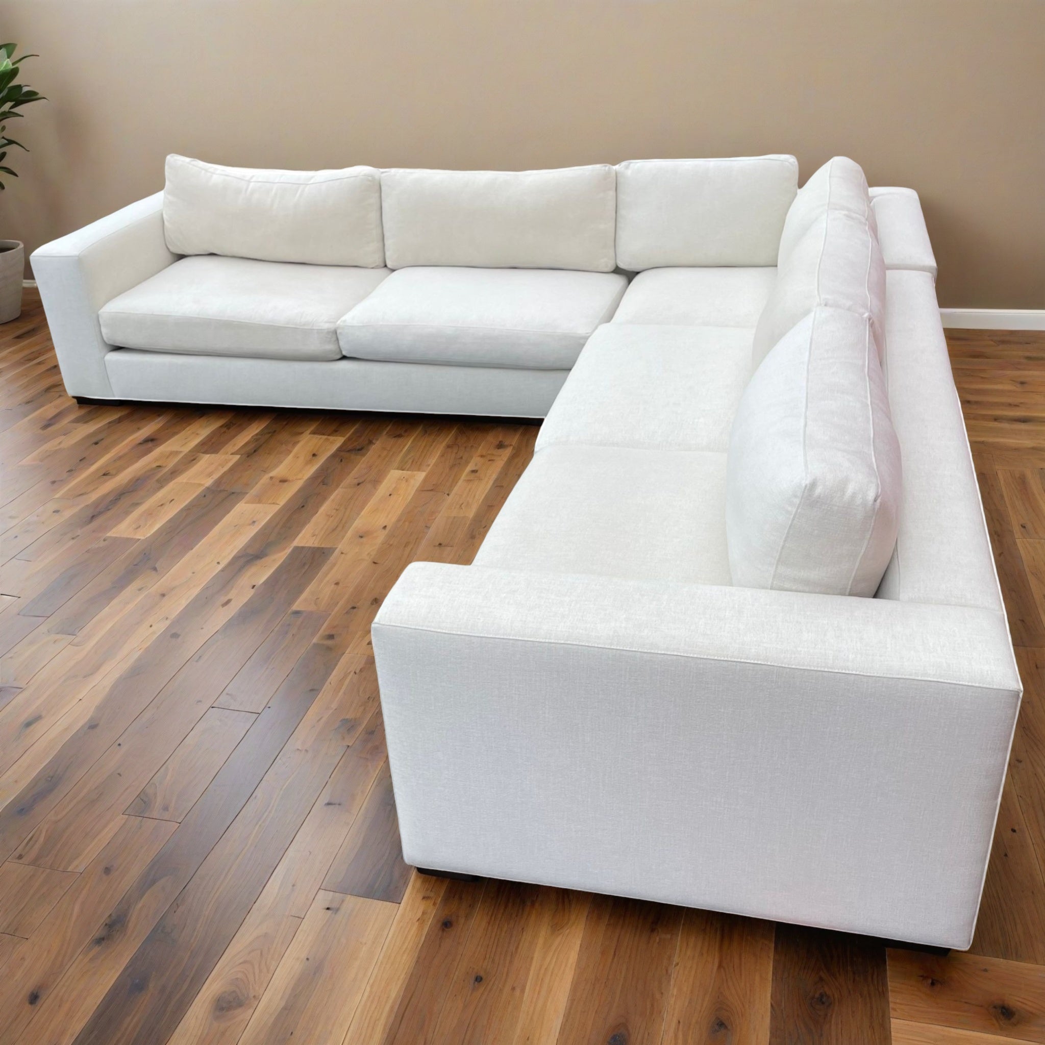 Crate and Barrel Sectional Couch