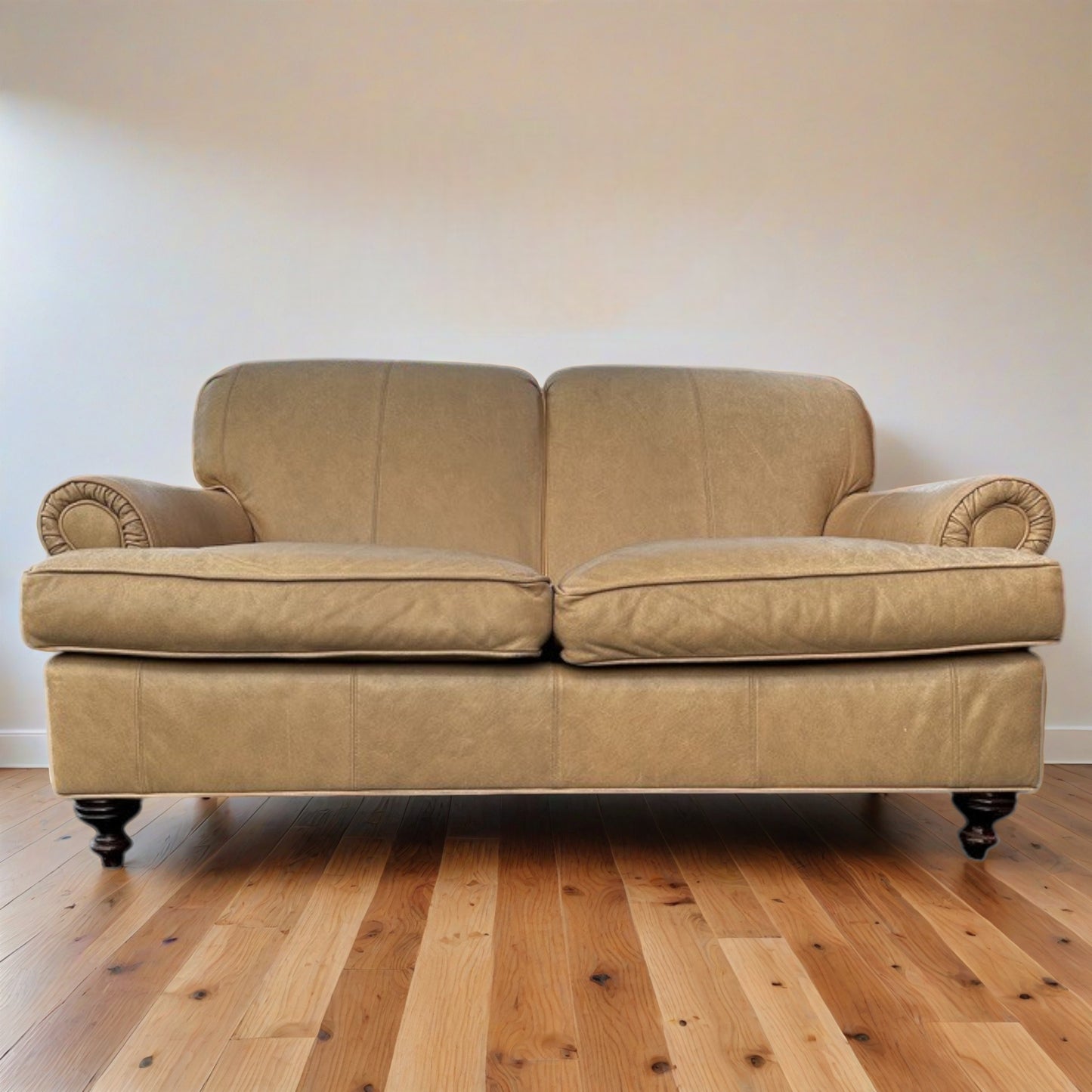 Genuine Leather Sofa and Loveseat Set