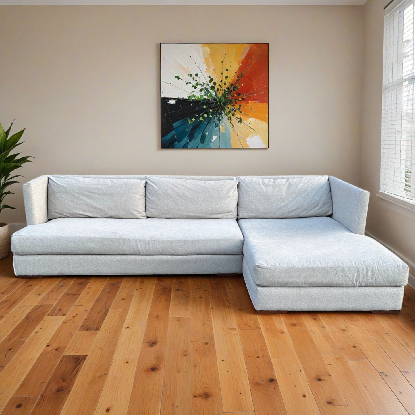 Younger Furniture Custom Deep Sectional Couch