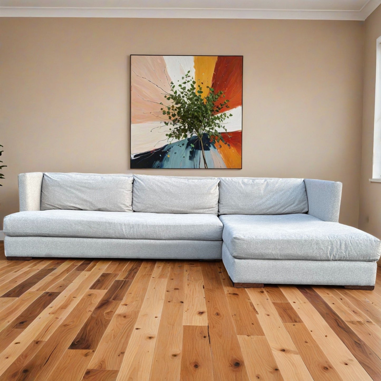 Younger Furniture Custom Deep Sectional Couch