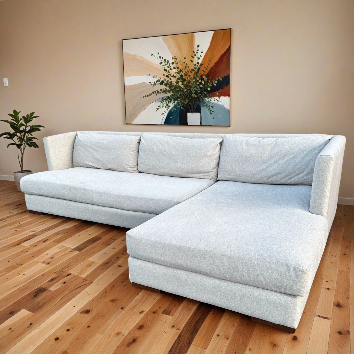 Younger Furniture Custom Deep Sectional Couch