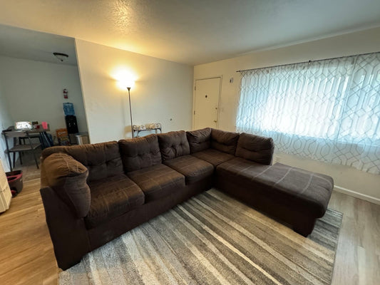 Ashley Sectional Couch with Pullout (Pending Cleaning)
