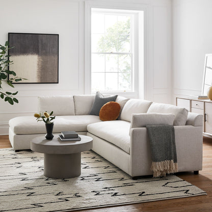 West Elm Marin 2-Piece Bumper Chaise Sectional